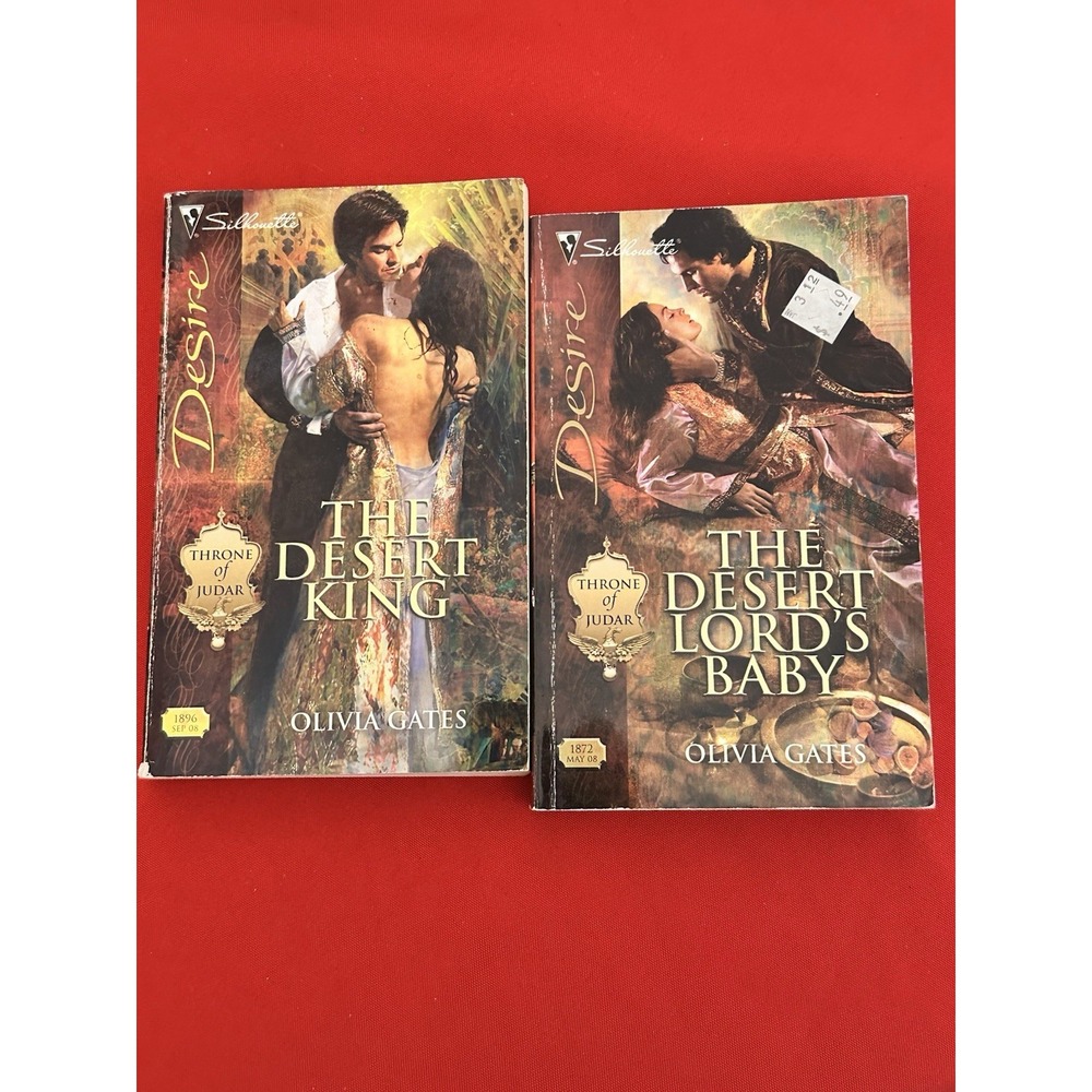Romance Novels Set Of 2 By Oliva Gates Paperback